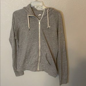 Gray Zip Up Jacket